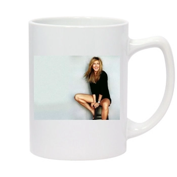 Jennifer Aniston 14oz White Statesman Mug