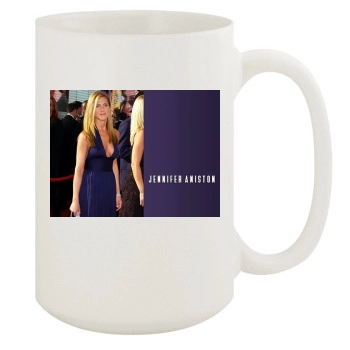 Jennifer Aniston 15oz White Mug