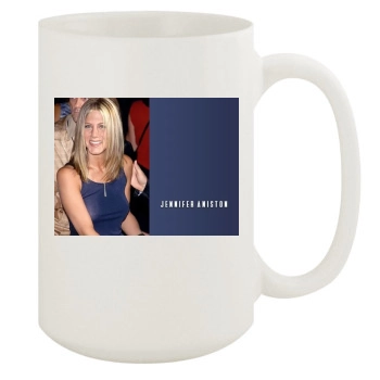 Jennifer Aniston 15oz White Mug