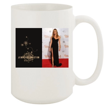 Jennifer Aniston 15oz White Mug