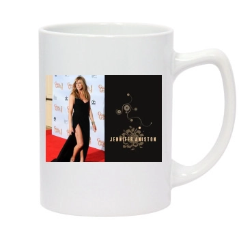 Jennifer Aniston 14oz White Statesman Mug