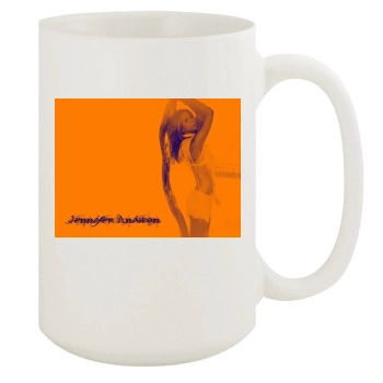 Jennifer Aniston 15oz White Mug