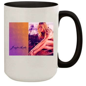 Jennifer Aniston 15oz Colored Inner & Handle Mug