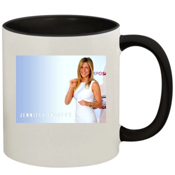 Jennifer Aniston 11oz Colored Inner & Handle Mug