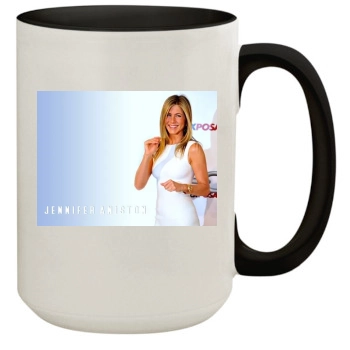 Jennifer Aniston 15oz Colored Inner & Handle Mug