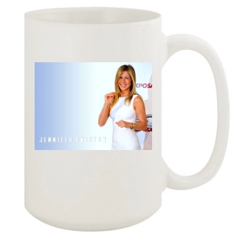 Jennifer Aniston 15oz White Mug