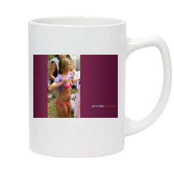 Jennifer Aniston 14oz White Statesman Mug