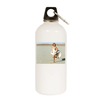 Jennifer Aniston White Water Bottle With Carabiner