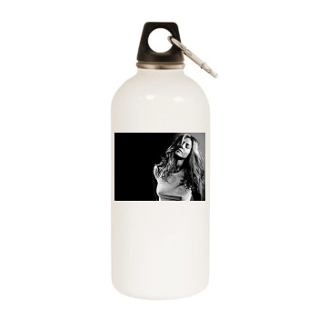 Jennifer Aniston White Water Bottle With Carabiner