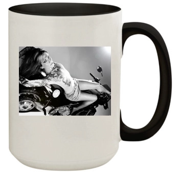 Jennifer Aniston 15oz Colored Inner & Handle Mug