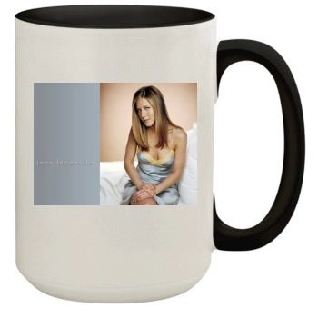 Jennifer Aniston 15oz Colored Inner & Handle Mug