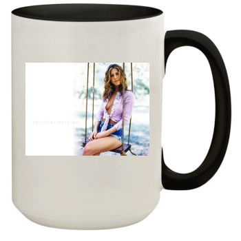 Jennifer Aniston 15oz Colored Inner & Handle Mug