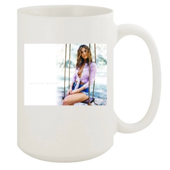 Jennifer Aniston 15oz White Mug