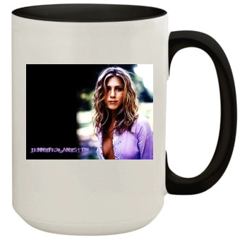 Jennifer Aniston 15oz Colored Inner & Handle Mug