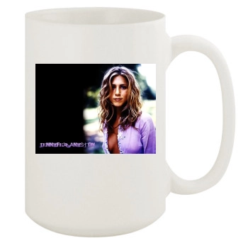 Jennifer Aniston 15oz White Mug