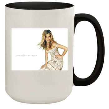 Jennifer Aniston 15oz Colored Inner & Handle Mug