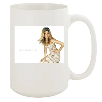 Jennifer Aniston 15oz White Mug