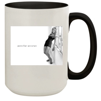 Jennifer Aniston 15oz Colored Inner & Handle Mug