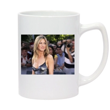 Jennifer Aniston 14oz White Statesman Mug