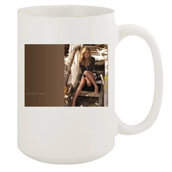 Jennifer Aniston 15oz White Mug