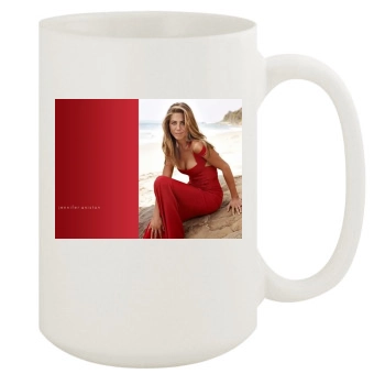 Jennifer Aniston 15oz White Mug