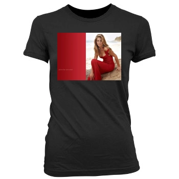 Jennifer Aniston Women's Junior Cut Crewneck T-Shirt