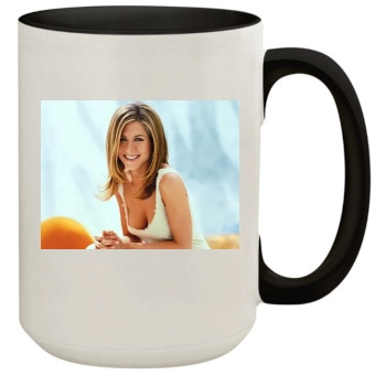 Jennifer Aniston 15oz Colored Inner & Handle Mug