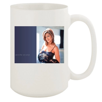 Jennifer Aniston 15oz White Mug