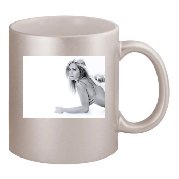 Jennifer Aniston 11oz Metallic Silver Mug