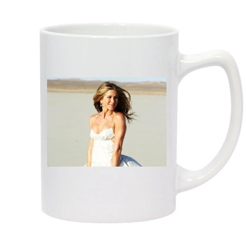 Jennifer Aniston 14oz White Statesman Mug