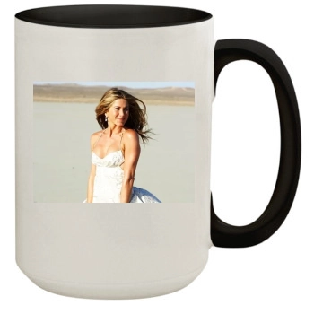 Jennifer Aniston 15oz Colored Inner & Handle Mug