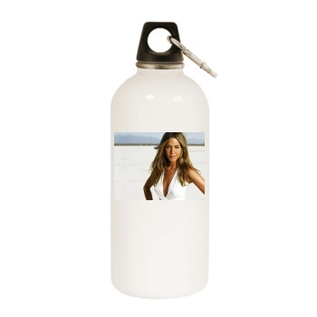 Jennifer Aniston White Water Bottle With Carabiner