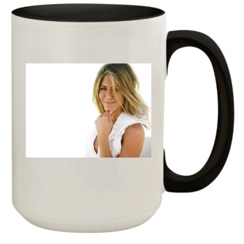 Jennifer Aniston 15oz Colored Inner & Handle Mug