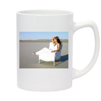 Jennifer Aniston 14oz White Statesman Mug