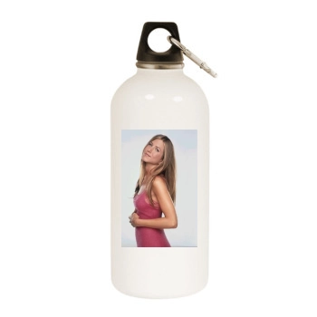 Jennifer Aniston White Water Bottle With Carabiner