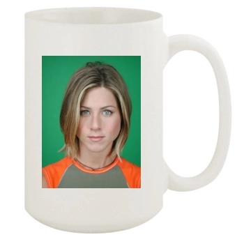 Jennifer Aniston 15oz White Mug