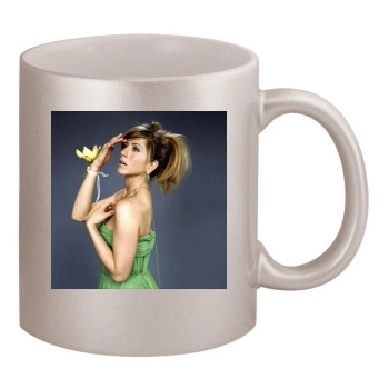 Jennifer Aniston 11oz Metallic Silver Mug