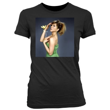 Jennifer Aniston Women's Junior Cut Crewneck T-Shirt