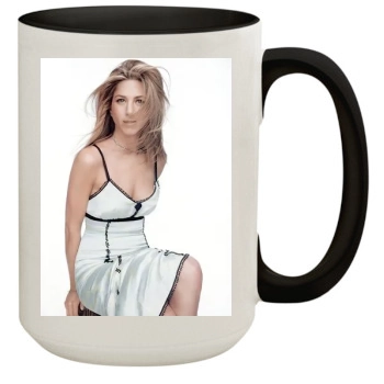 Jennifer Aniston 15oz Colored Inner & Handle Mug