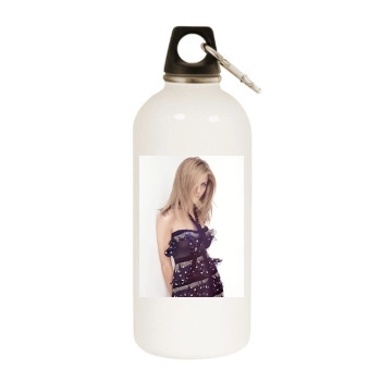 Jennifer Aniston White Water Bottle With Carabiner