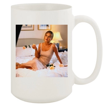 Jennifer Aniston 15oz White Mug