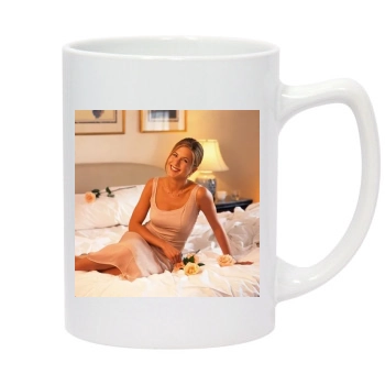 Jennifer Aniston 14oz White Statesman Mug