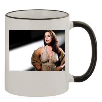 Jennifer Connelly 11oz Colored Rim & Handle Mug