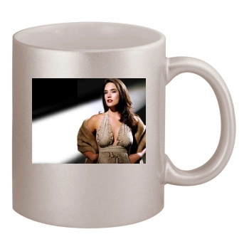 Jennifer Connelly 11oz Metallic Silver Mug