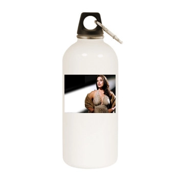 Jennifer Connelly White Water Bottle With Carabiner