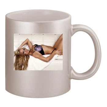 Jennifer Ellison 11oz Metallic Silver Mug