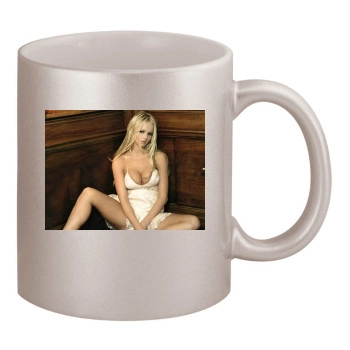 Jennifer Ellison 11oz Metallic Silver Mug