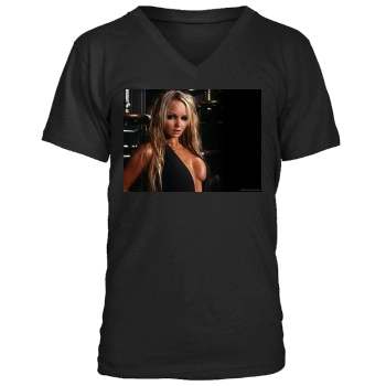 Jennifer Ellison Men's V-Neck T-Shirt