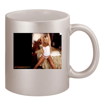 Jennifer Ellison 11oz Metallic Silver Mug