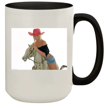 Jennifer Ellison 15oz Colored Inner & Handle Mug